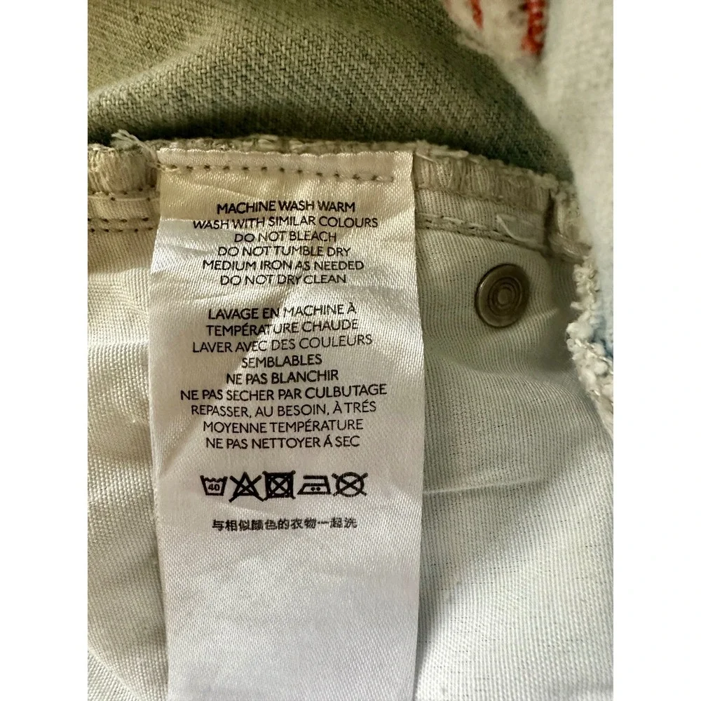 BDG Urban Outfitters High-Rise Baggy Jeans Light Wash Blue Cotton Womens Size 29